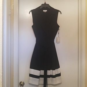 Black Calvin Klein Sleeveless Dress